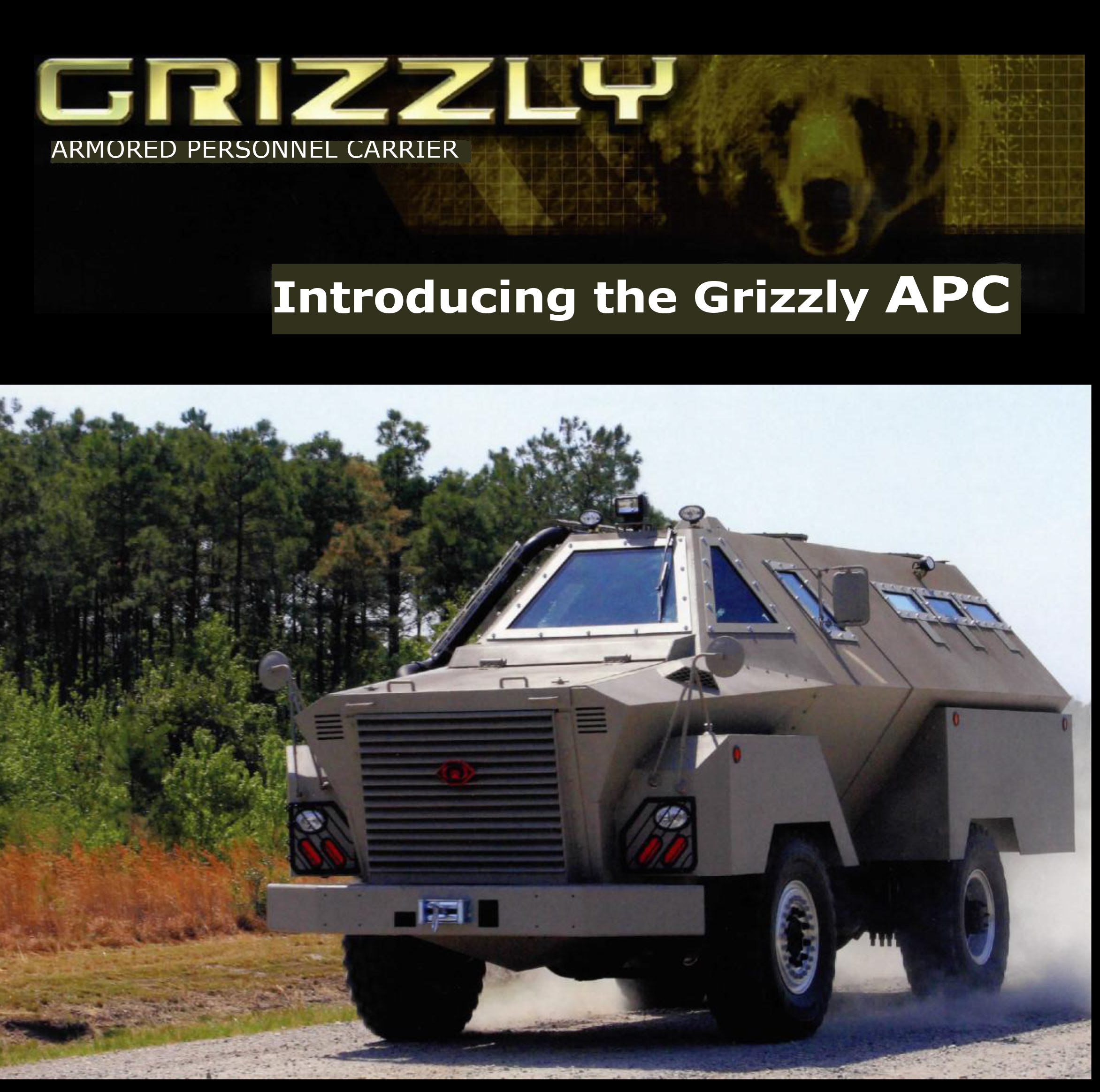 Grizzly Security Vehicle