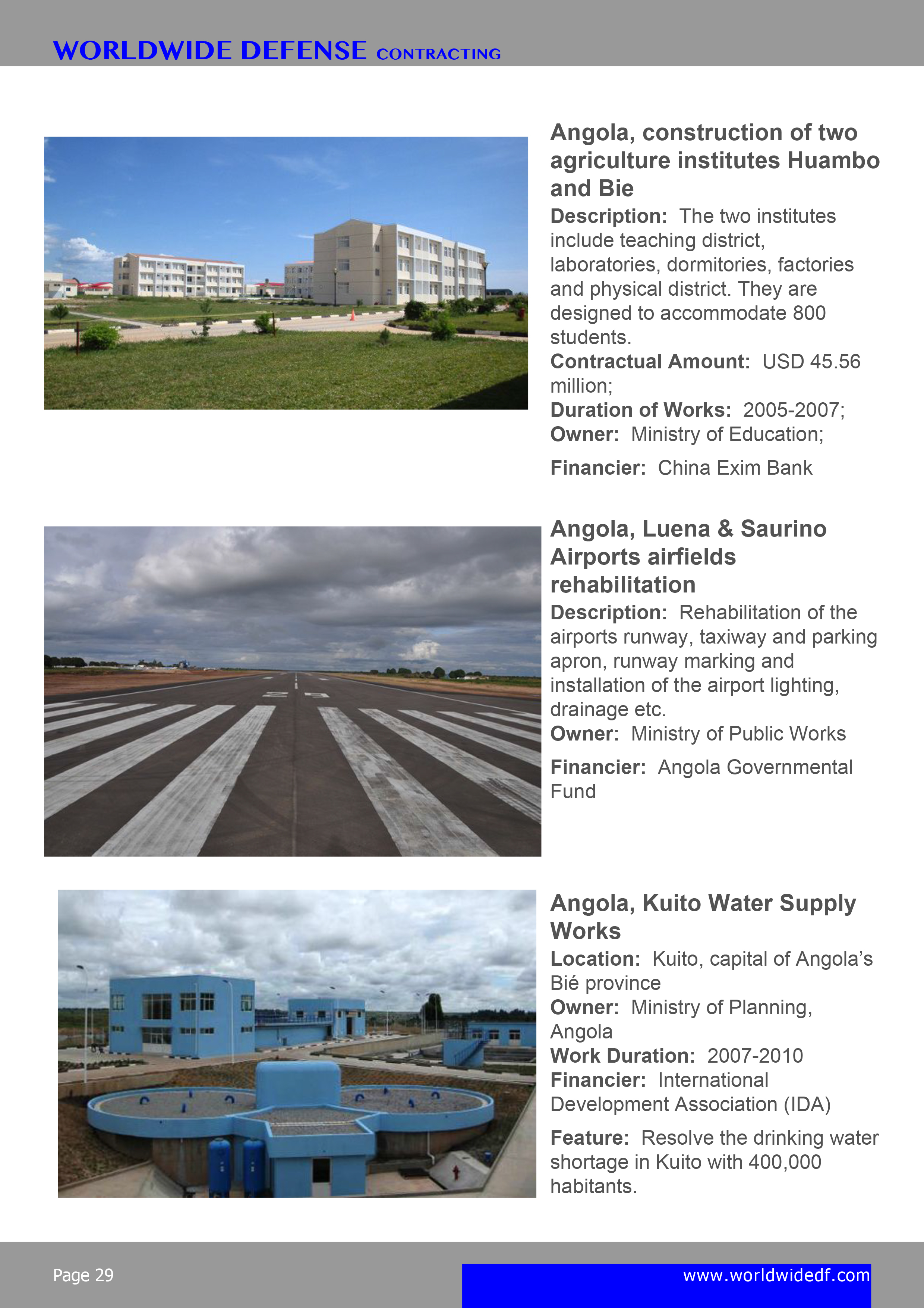 Water Infrastructure